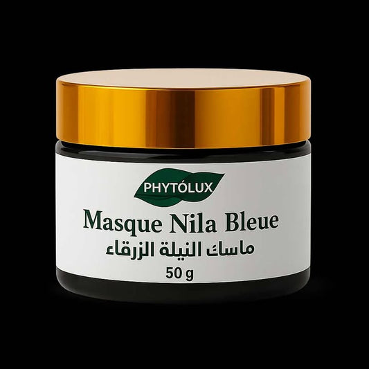 masque nila bleue